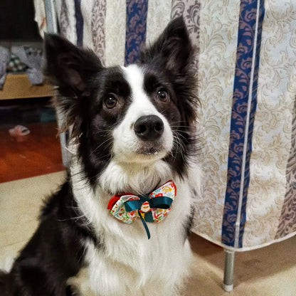 Pet Christmas bow