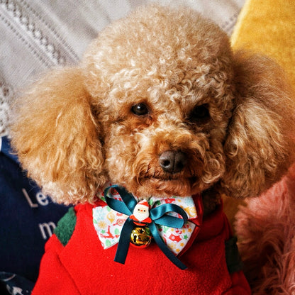 Pet Christmas bow