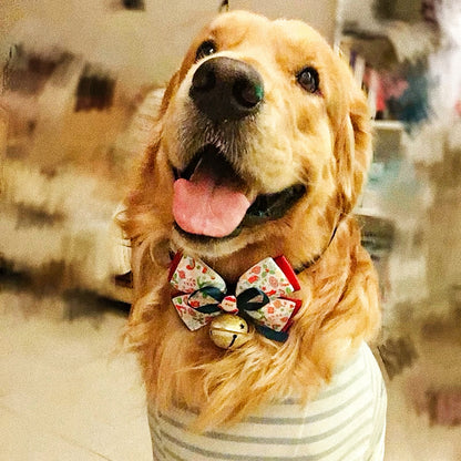 Pet Christmas bow