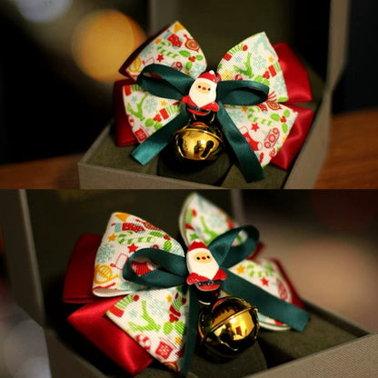 Pet Christmas bow